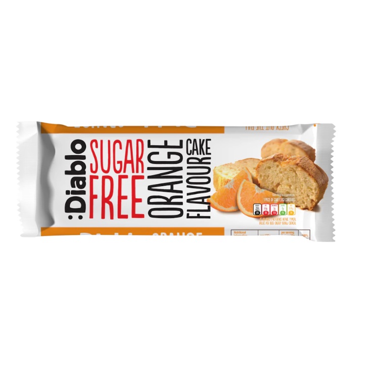 Diablo Sugar Free Orange Flavor Cake 200g